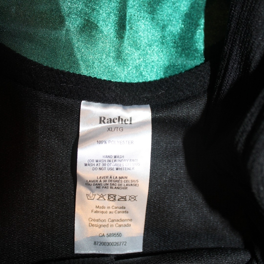 Rachel Black Curduroy Dress - Picture 5 of 6